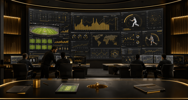 Premium sports analytics operations room
